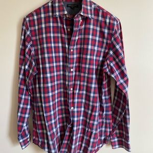 Banana Republic Checked Button Down